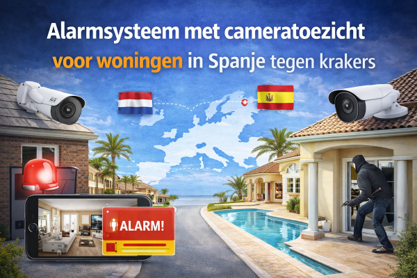 Alarmsysteem en cameratoezicht voor huizen in Spanje – bescherming tegen krakers