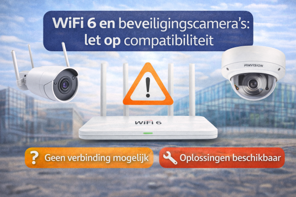 WiFi 6 en beveiligingscamera’s