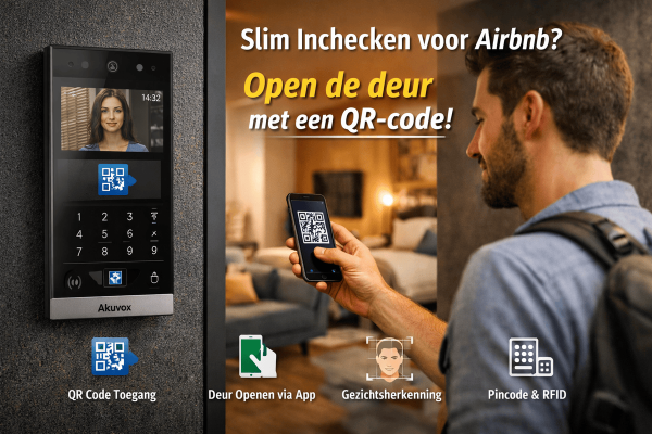 24/7 zorgeloos verhuren met QR code toegang voor Airbnb
