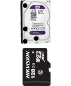 Harddisk and SD cards