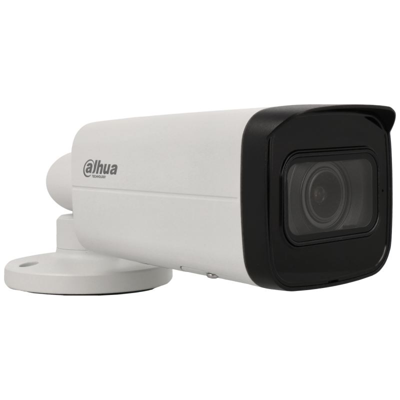 Dahua bullet camera, PoE, 2MP, WDR, AI, starlight, Mic, opname, 60m nacht