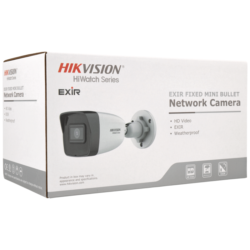 Hikvision Hi-watch 8MP beveiligingscamera met poe en 4mm lens