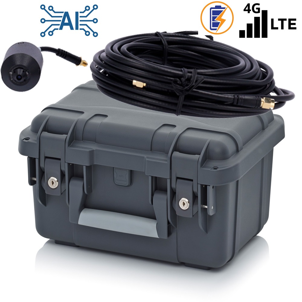 4G 4Mp pro starlight powerbox spysysteem  14 dagen werkduur