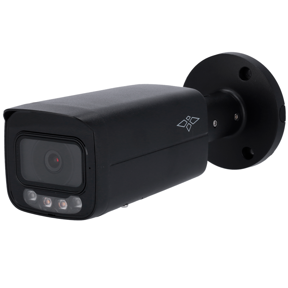 X-SECURITY XS-IPB619CA-8PS-FC-AI-BLACK 8MP bullet camera IR6