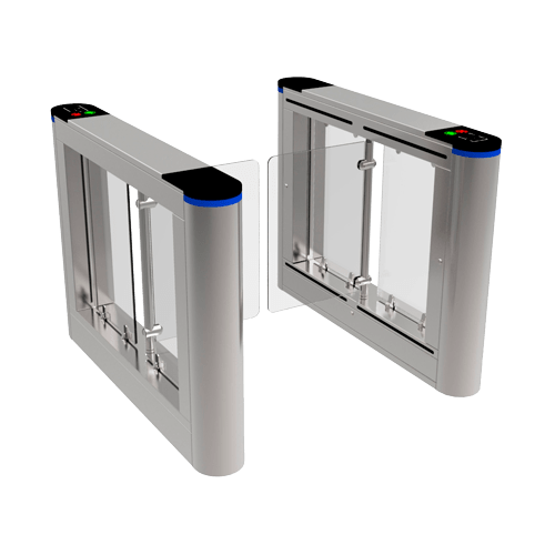 Tourniquet opvouwbare acrylbarrière 1 - 2 richtingsverkeer