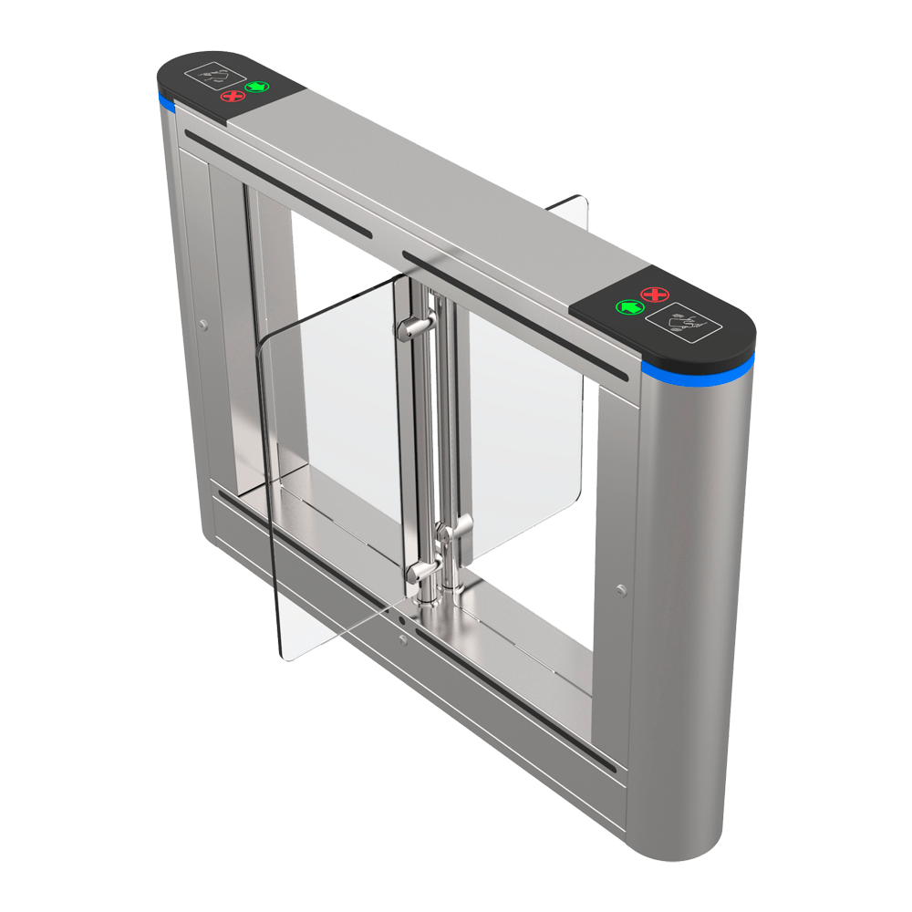 Uitbreidingspoort gangpad barrière voor betere doorstroming