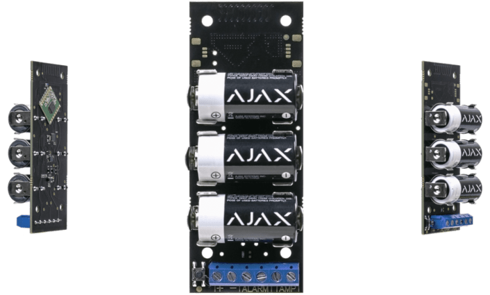 transmitter draadloze 3.3V voeding voor derde detector integratie in ajax systeem, 5 jaar levensduur