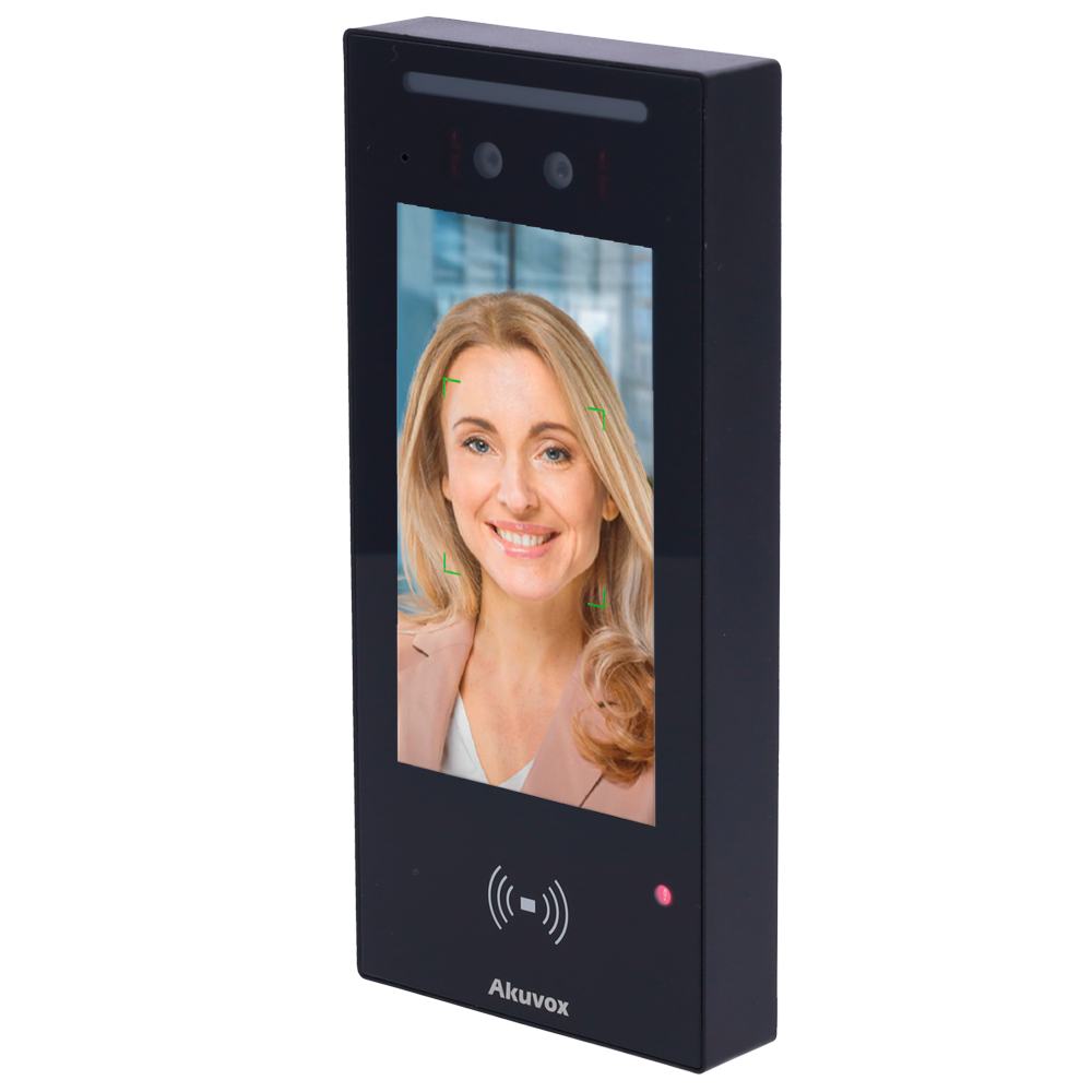 Akuvox IP-video-intercom met QR toegangscontrole