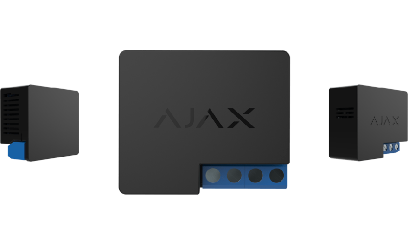 relay transmitter van ajax voor automatiseren van apparatuur tot 24V, Ajax-scenario's