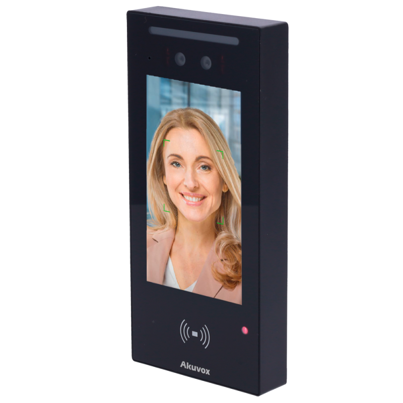 Akuvox IP-video-intercom met QR toegangscontrole