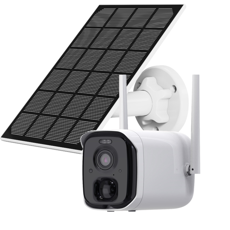 Vicohome 4MP zonnepaneel camera met Wifi lange batterijduur