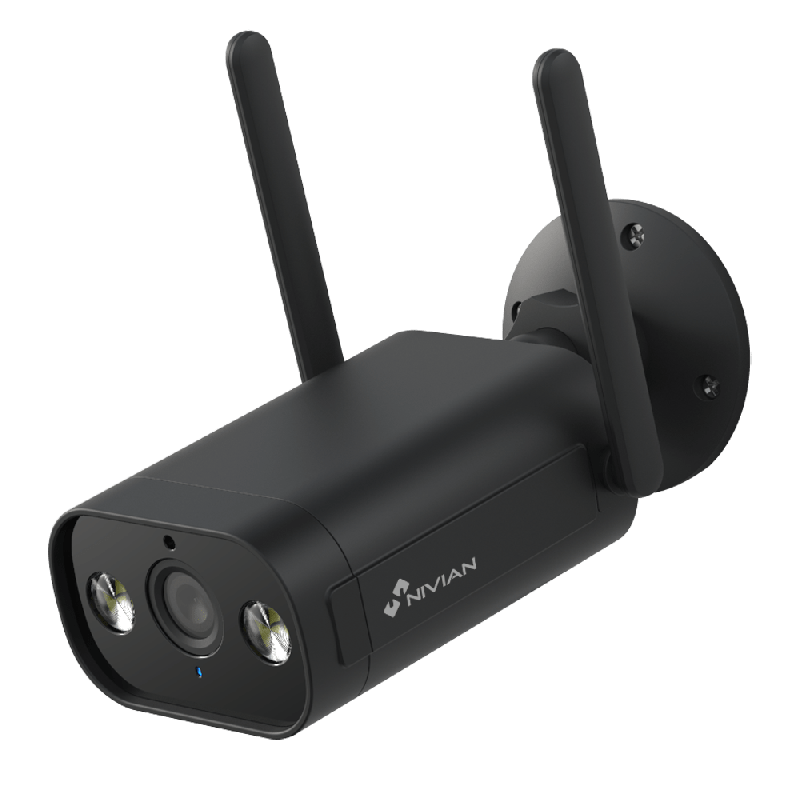 Smart camera met 2-weg audio, Wifi en geweldig 2K beeld