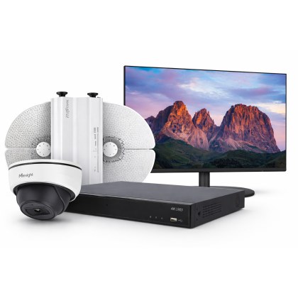 4K Cameraset met Draadloos Bereik tot 15 km