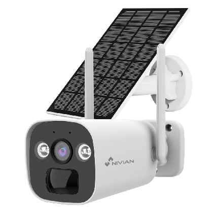 Goedkope 4G ip camera met zonnepaneel met 4 mp super hoge resolutie interne opname