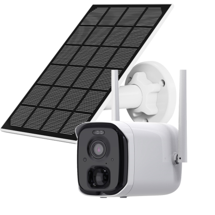 Vicohome 4MP zonnepaneel camera met Wifi lange batterijduur