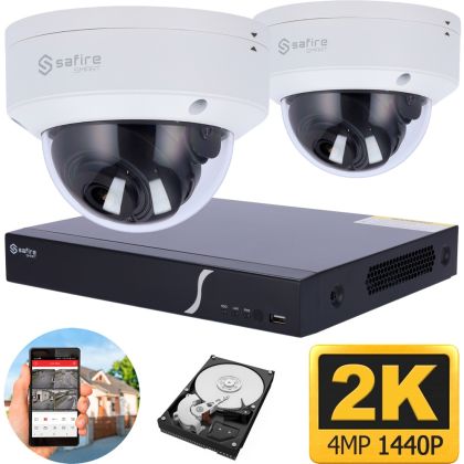 Camerabewaking systeem vandaalbestendig PoE 1 kabel voor all