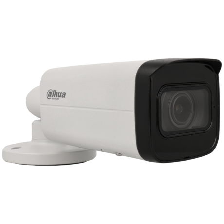Dahua bullet camera, PoE, 2MP, WDR, AI, starlight, Mic, opname, 60m nacht