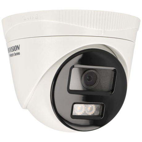 Hikvision colorvu turret dome IP beveiligingscamera met alarm bij detect mensen
