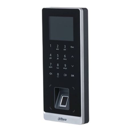 Dahua standalone toegangscontroller 2.4" met vingerafdruk & Wi-Fi