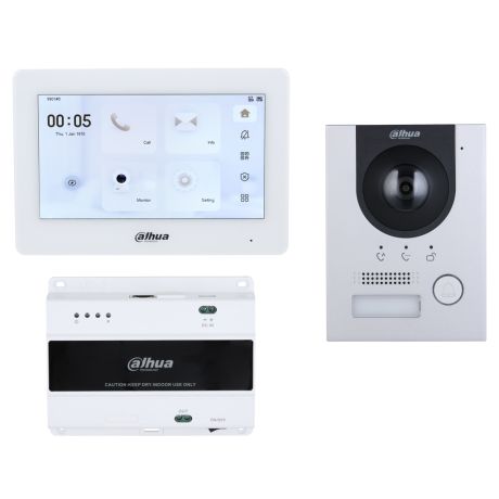 Dahua video-intercomkit opbouw