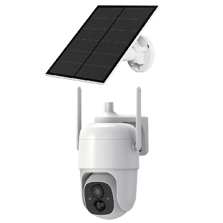 VicoHome buitenshuis 3Mp Wifi ip camera op batterijen met zonnepaneel