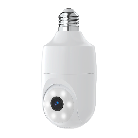 Camera voor in lampenfitting E27 sd kaart opname, smarthome, 3MP en wifi