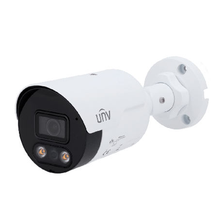 UNV bullet 8 MP ip camera met wit licht tot 30 meter UV-IPC2128SE-ADF28KM-WL-I0
