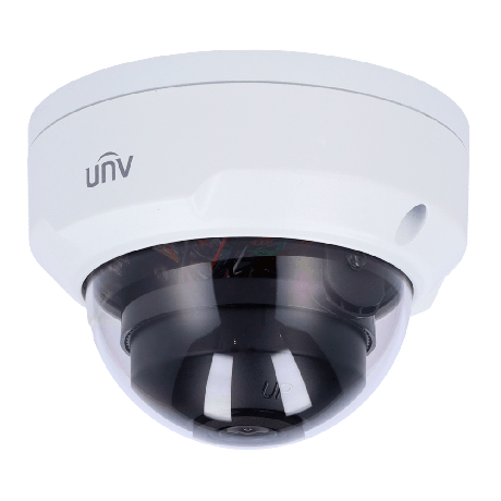 UNV IP PoE dome 4 MP resolutie met persoonsdetectie UV-IPC324SB-DF40K-I0