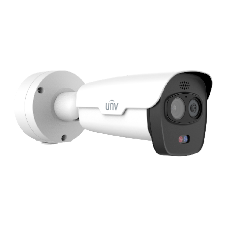 UNV Uniview dubbele IP-thermische camera - UV-TIC2621SR-F3-4F4AC-VD