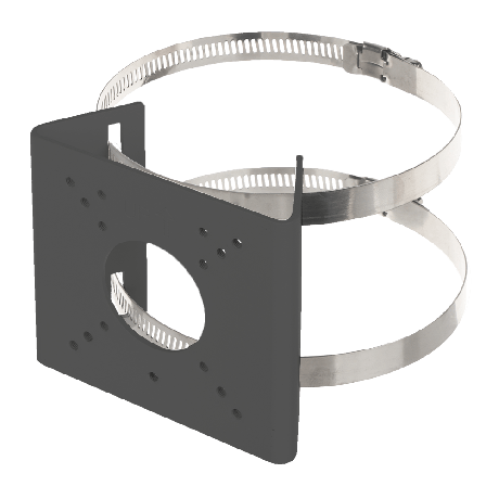 UNV Paalmontagebeugel - UV-TR-UP06-B-IN-ZWART