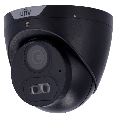 UNV zwarte bewakingscamera oogbol sterrenlicht vinder 4in1