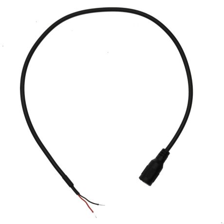 Rode/zwarte parallelle kabel
