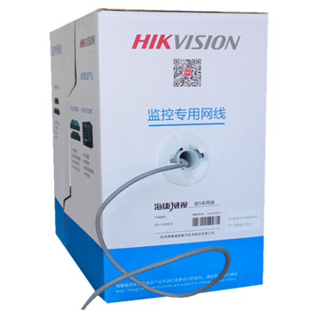 Hikvision CAT5E netwerkkabel 305m UTP PVC CMX afbeelding