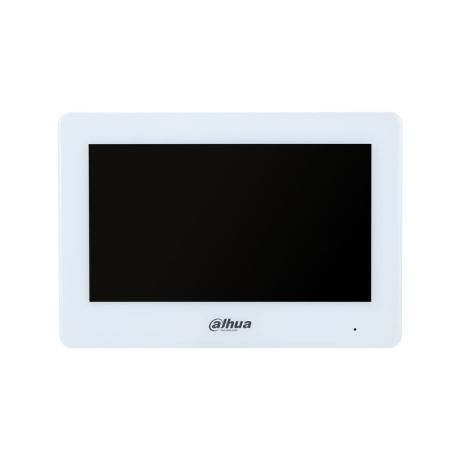Dahua IP-intercom binnenmonitor 7 inch met Wi-Fi & 2-draads wit