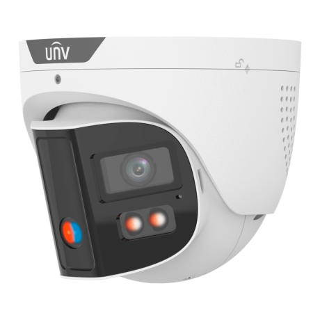 UNV Tri-Guard 180 graden panoview camera 8MP licht en geluid