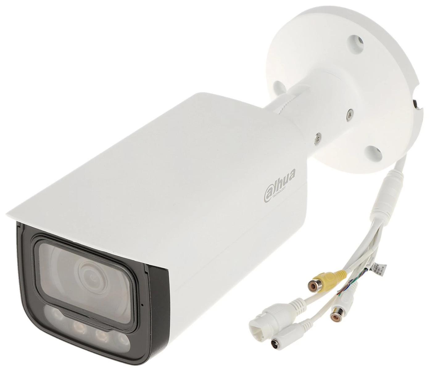 Dahua 4MP bullet Wizsense IP-bewakingscamera wit en infrarood led