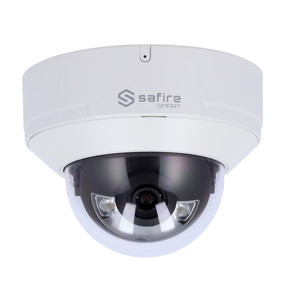 Safire Smart SF-IPD040A-6I1-DL 6MP Dome camera met AI, Alarm