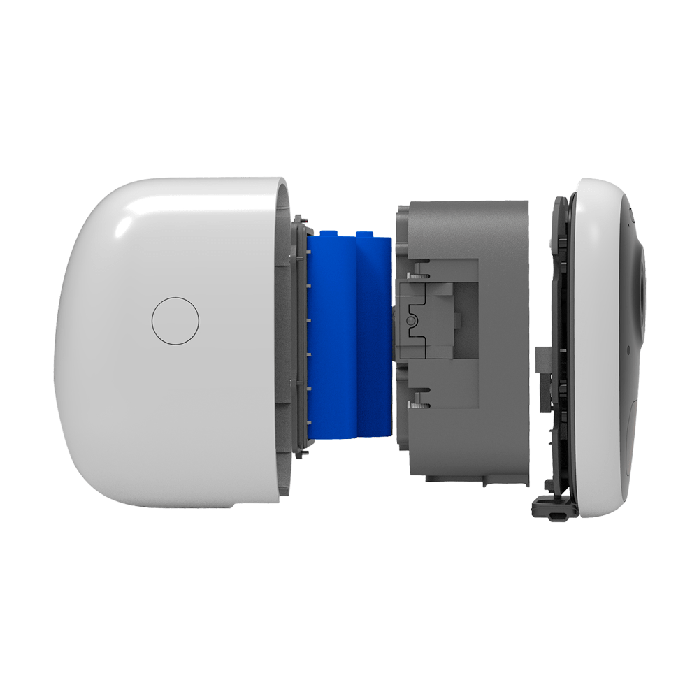 VicoHome buitenshuis 3Mp Wifi camera werkt op batterijen