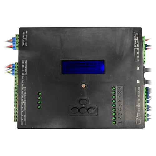 Uitbreidingspoort gangpad barrière voor betere doorstroming