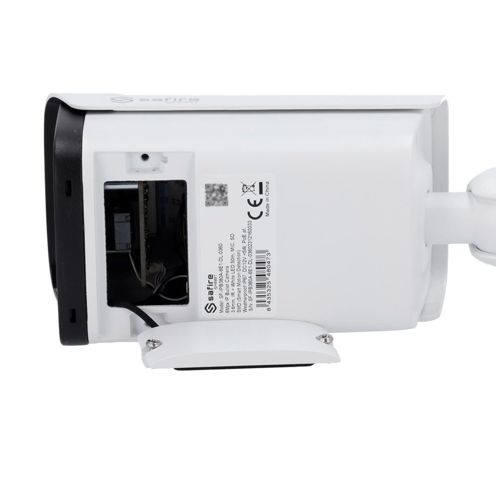 Safire Smart SF-IPB380A-8E1-DL 8 MP IP Bullet Camera met AI