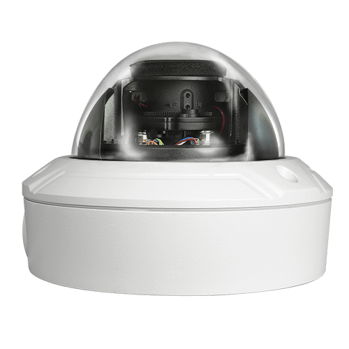Hikvision 2mp ip poe dome camera, gemotoriseerde lens, sd opname, IP67, WDR, IK10