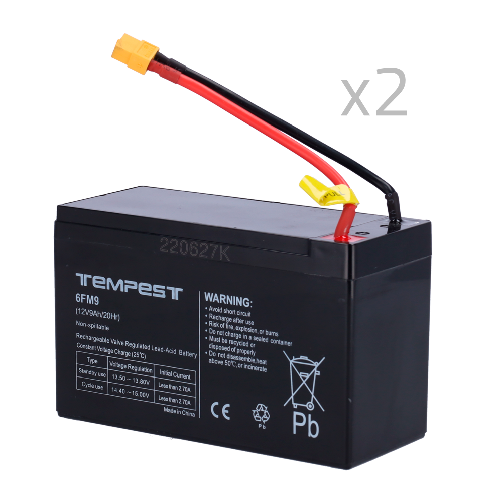 FPUBBY Batterij voor TEMPEST-BAT300 URFOG