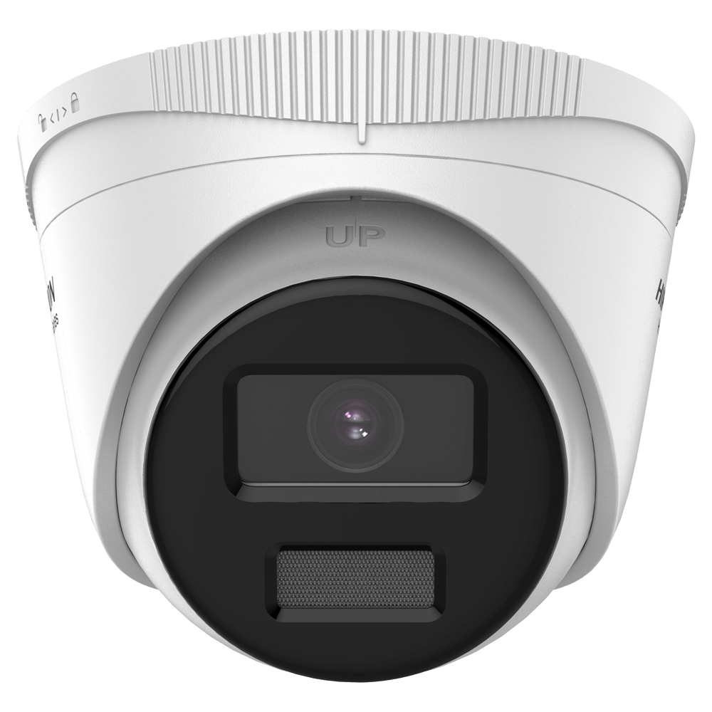 Hikvision IP camera met 4MP resolutie en kleurenbeeld door wit licht