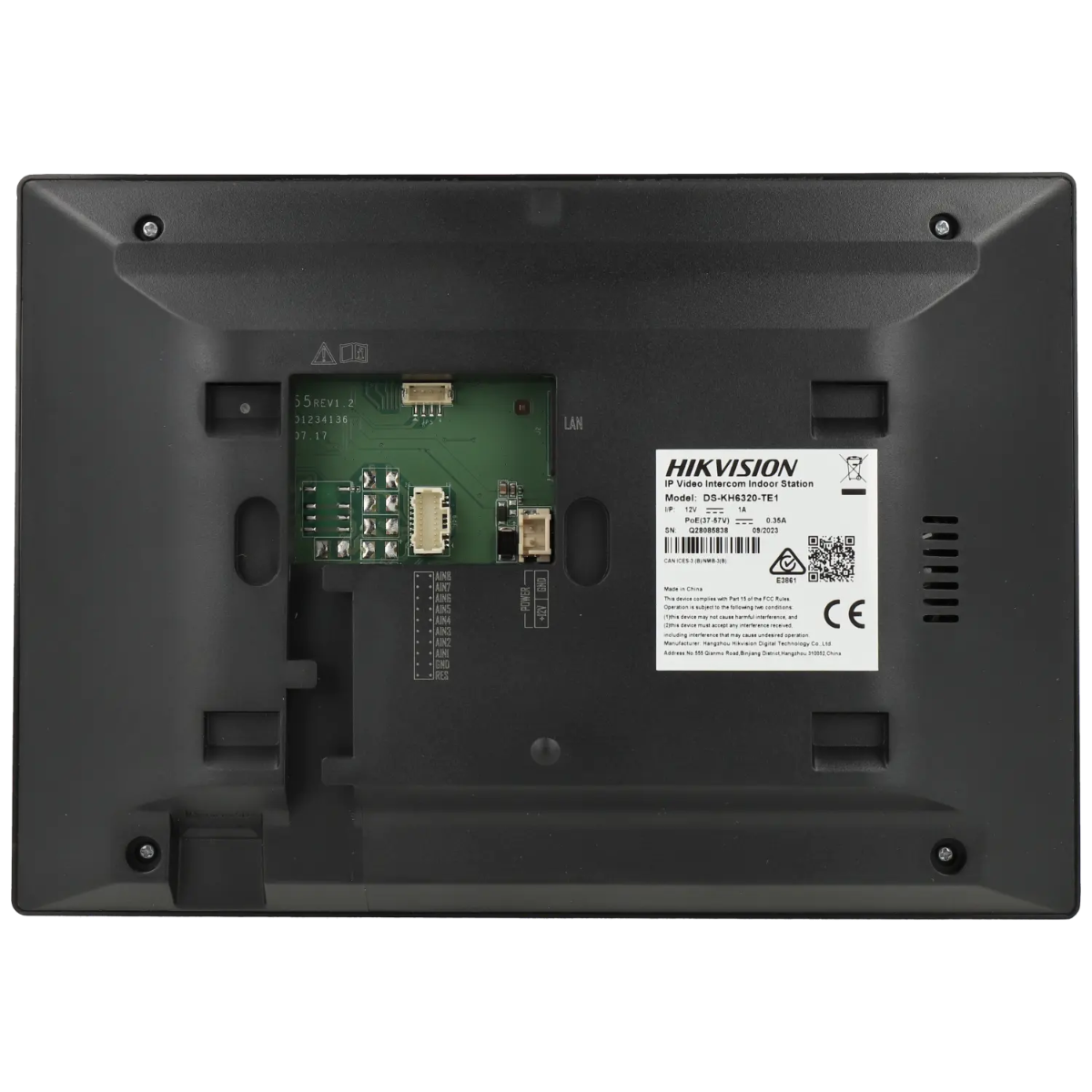 Hikvision DS-KH6320-TE1 video-intercom monitor 7 inch IP