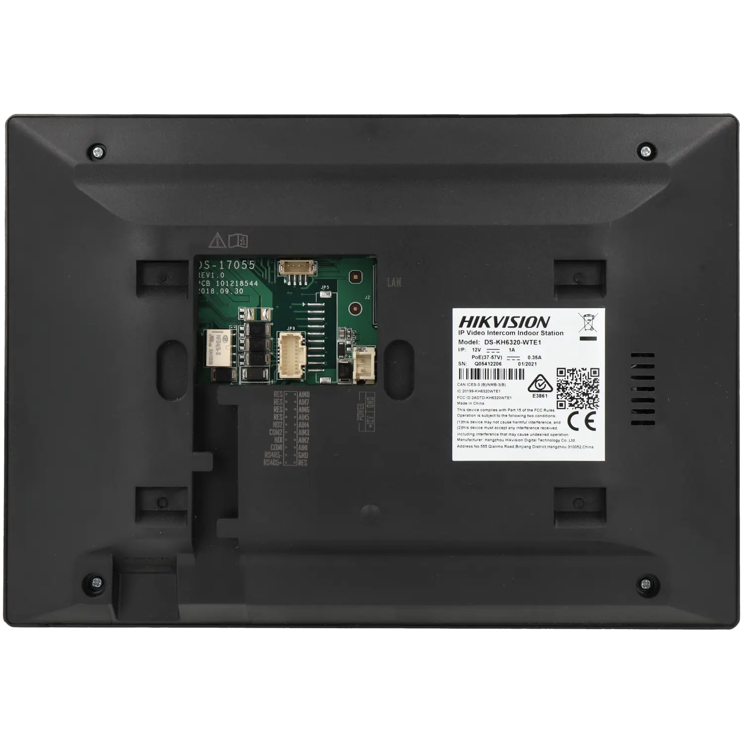 Hikvision DS-KH6320-WTE1 video-intercom monitor 7 inch IP WiFi