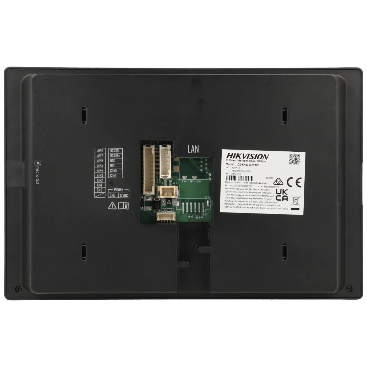 Hikvision DS-KH6350-WTE1 video-intercom 7 inch met Wifi