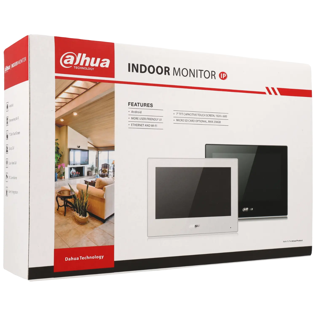 Dahua VTH5321GB-W video-intercom monitor 7 inch IP met wifi