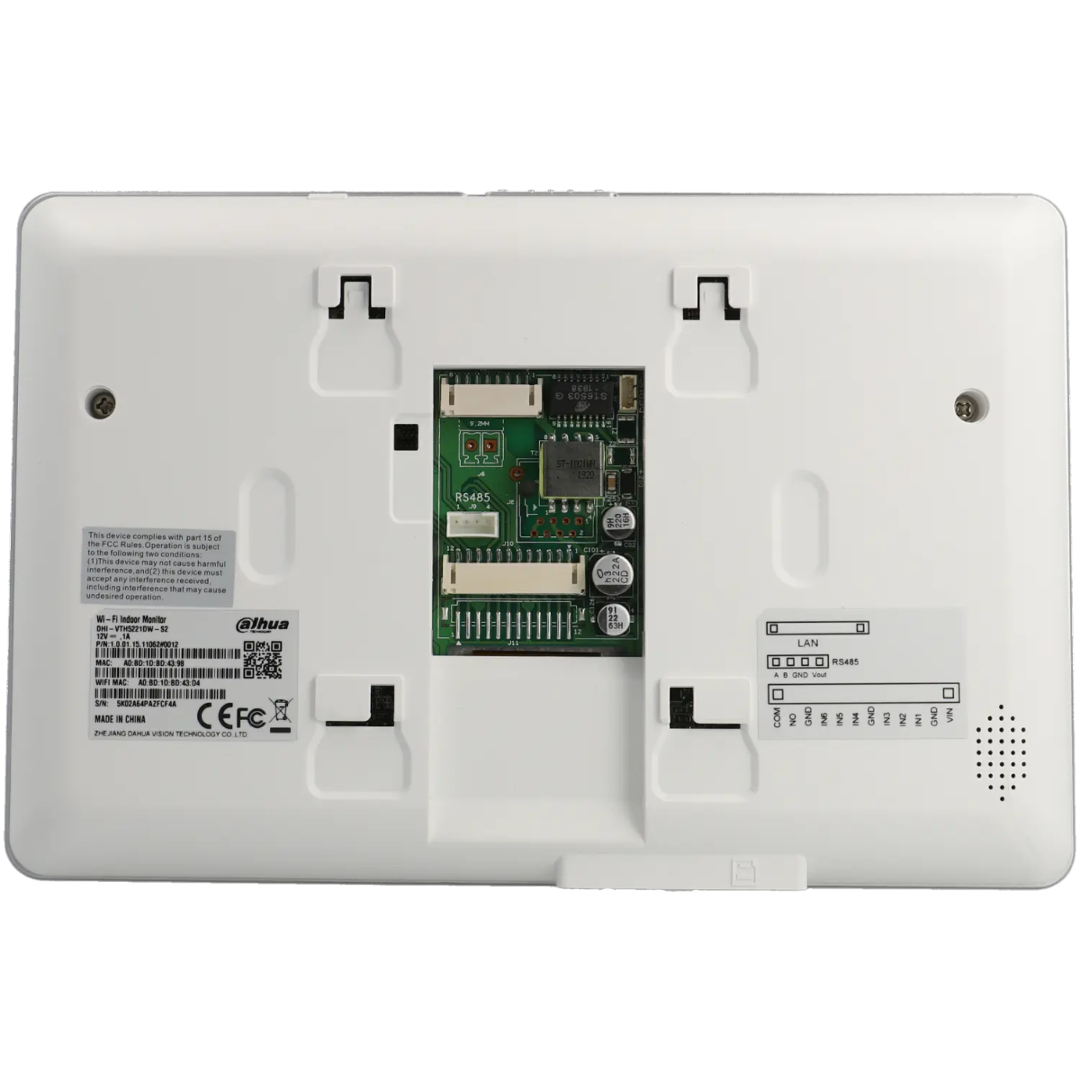 Dahua VTH5221D/DW-S2 video-intercom monitor 7 inch met WiFi