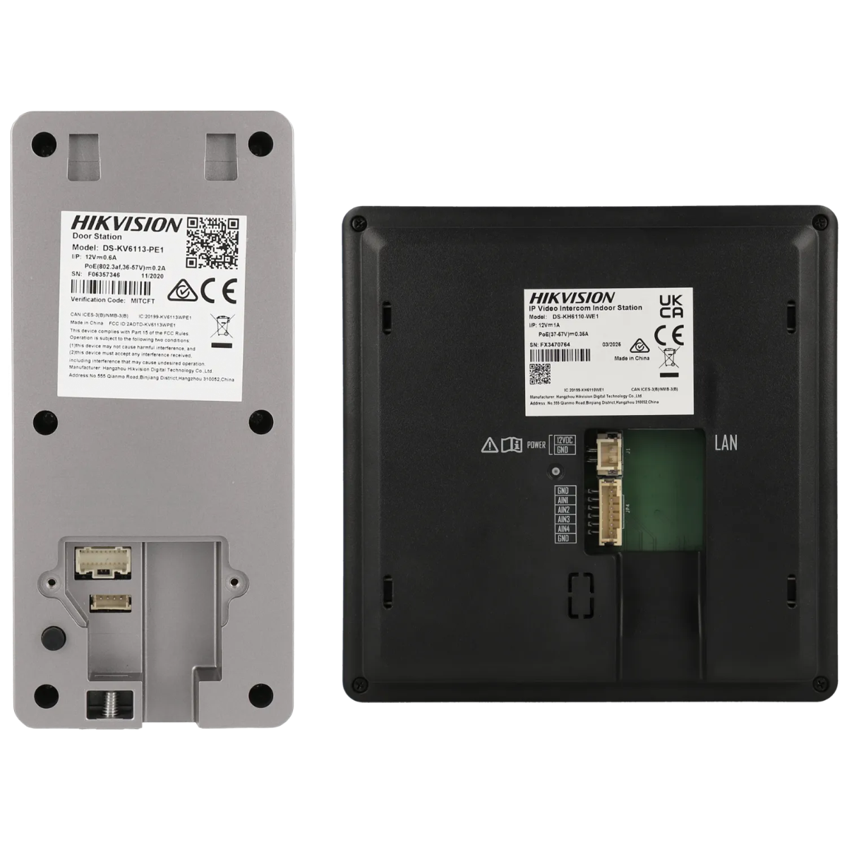 Hikvision DS-KIS606-P video-intercom kit villa IP