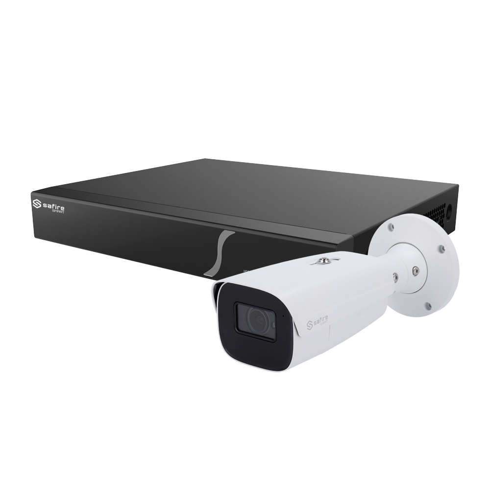 Safire Smart SF-DEMOSMART-B AI Kit met NVR & 4MP Zoom Bullet